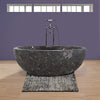 67" Sturgeon Marble Double-Ended Tub