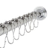 72" Bruin Adjustable Shower Rod with Rings