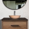 Almy Vitreous China Decorated Vessel Sink - Matte Tan