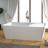 Asher Acrylic Rectangular Freestanding Tub With Insulation