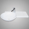 Brooten Fireclay Wall-Mount Sink