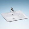 Daphne Vitreous China Drop-In Sink