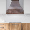 Elias Hammered Copper Range Hood