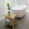 Kearny Teak Curved Shower Stool