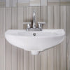 Kennan Vitreous China Wall-Mount Bathroom Sink