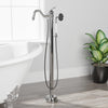 Mia Freestanding Tub Filler with Hand Shower