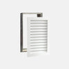 Paintable Wood Air Return Grille - 14" x 25" Duct Size
