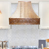 Pascal Hammered Copper Range Hood