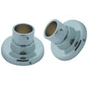 Round Shower Rod Base Concave Design