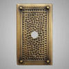 Picture of 1 Coaxial Cable Wall Plate - Framed Hammered Design