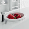 Picture of 18" Yago Fireclay Single-Bowl Drop-In Prep Sink