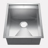 Picture of 19" Highland Stainless Steel Single-Bowl Drop-In Sink