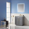 24” Delta Rectangle Frameless Modern LED Bathroom Vanity Mirror