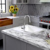 Picture of 25" Daya Cast Iron Drop-In Kitchen Sink