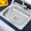 Picture of 25" Hardwick Stainless Steel Single-Bowl Drop-In Sink