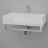 30" Neola Wall-Mount Vitreous China Sink with Steel Towel Bar