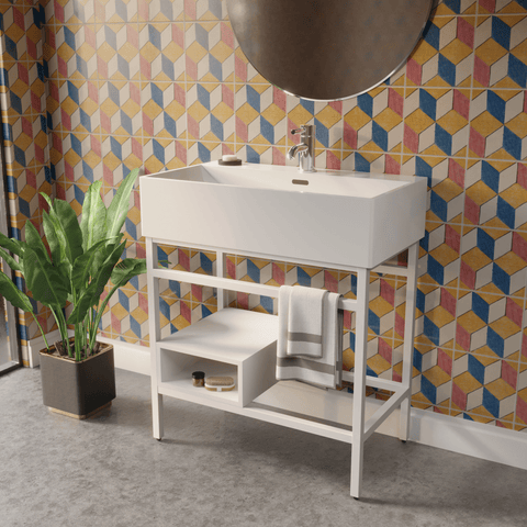 Bathroom Console Sinks  China, Fireclay, Metal & More