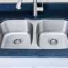 Picture of 32" Monson Stainless Steel Double-Bowl Undermount Sink