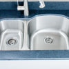 Picture of 32" Nashua Stainless Steel Double-Bowl Undermount Sink