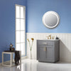 32” Steinbach Round  Frameless Modern LED Bathroom Vanity Mirror