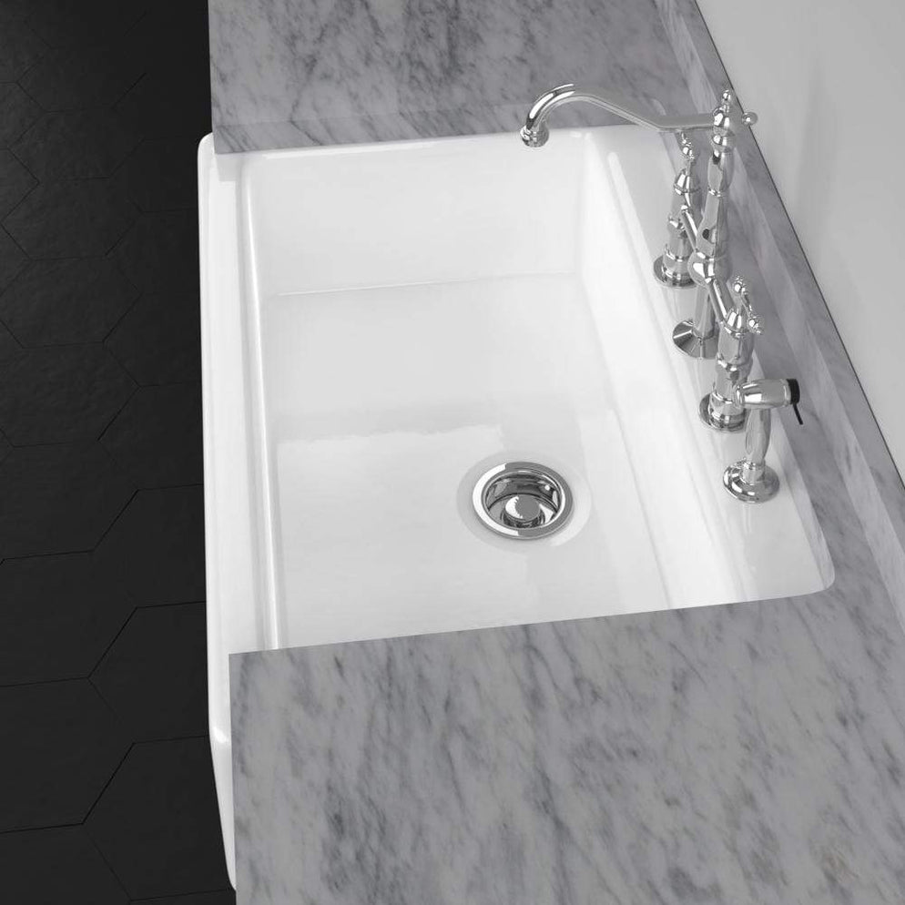 33 Dagny Cast Iron Single Bowl Farmhouse Sink — Magnus Home Products