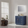 36” Delta Rectangle Frameless Modern LED Bathroom Vanity Mirror