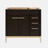 Picture of 36" Forney Vanity for Rectangular Undermount Sink - Dark Chocolate