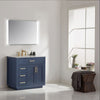 36” Lacombe Rectangle Frameless Modern LED Bathroom Vanity Mirror