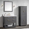 36" Tendoy Vanity Cabinet for Rectangular Undermount Sink - Twilight Gray