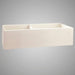 36" Wainscott Fireclay Smooth Front 60/40 Offset Double-Bowl Farmhouse Sink