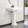 38" Tall Tifton 300 Vitreous China Pedestal Sink