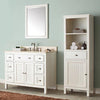 Picture of 42" Ronan Vanity Cabinet for Oval Undermount Sink - French White