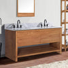 48" Avellino Vanity Cabinet for Rectangular Undermount Sink - Natural Teak