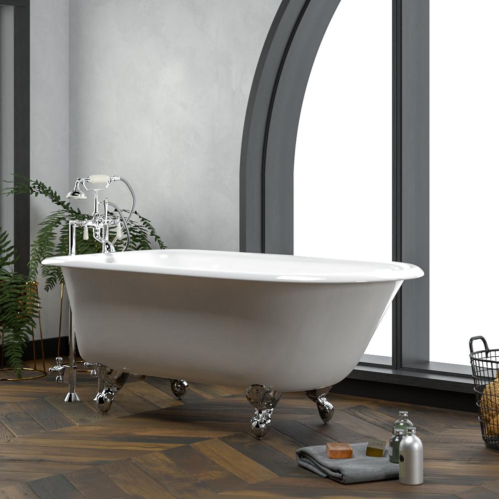 cast iron clawfoot bathtubs