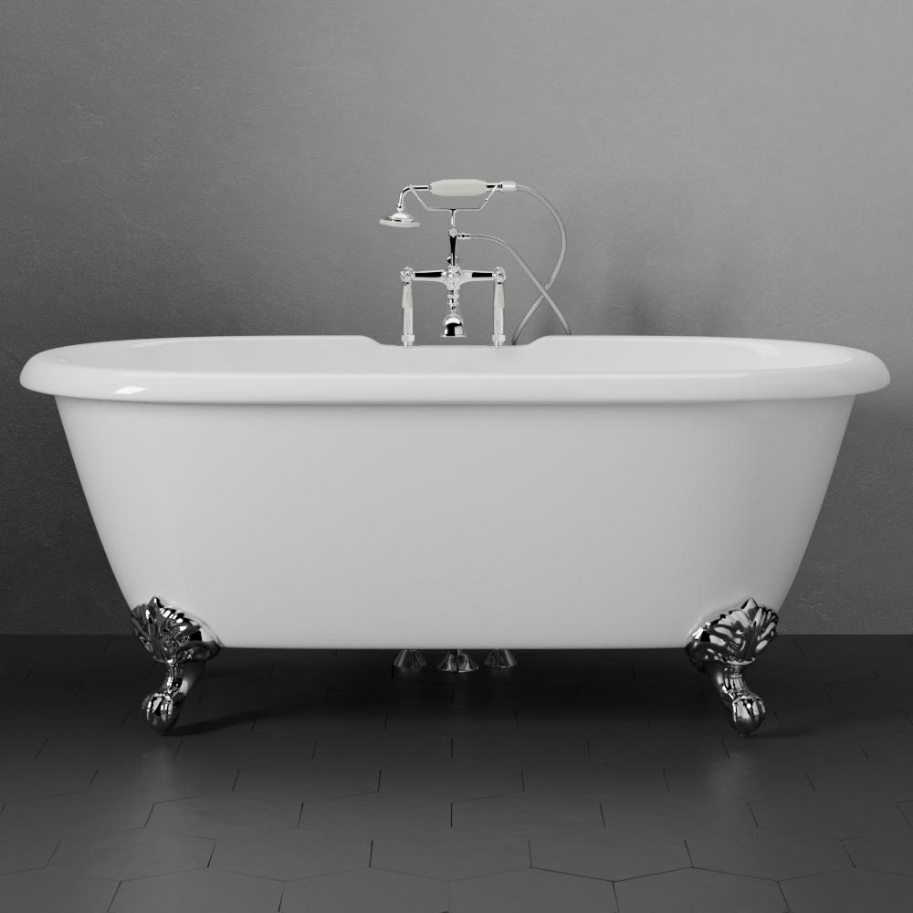 52 clawfoot tub