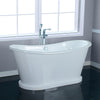 Picture of 66" Bellaire Cast Iron Skirted Bateau Tub