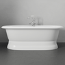 66" Majesty Acrylic Double-Ended Tub with Pedestal