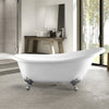 67" Varzen Acrylic Slipper Clawfoot Tub