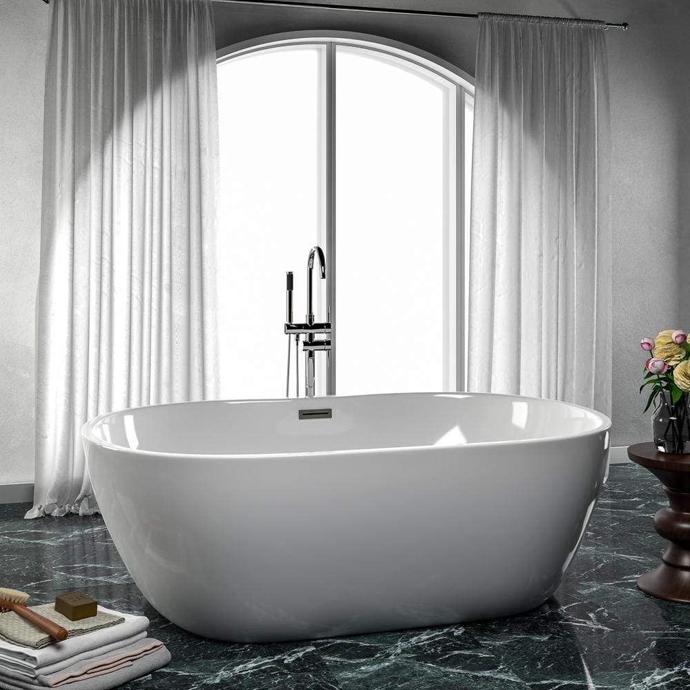 extra wide clawfoot tub