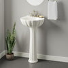 Alma Vitreous China Pedestal Sink