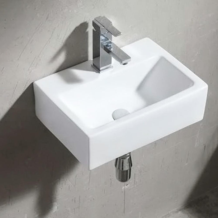 Antigo Vitreous China Wall-Mount Bathroom Sink — Magnus Home Products