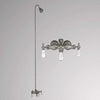 Antique-Style Diverter Tub Faucet with Standard Shower Head