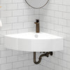 Picture of Aysel Vitreous China Corner Wall-Mount Sink