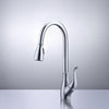Picture of Barner Single-Hole Pull-Out Kitchen Faucet