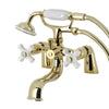 Bekenpar Deck-Mount Tub Faucet with Hand Shower