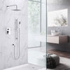 Bracken Pressure Balance Shower System with Shower Head and Hand Shower