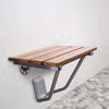 Bylas Wall-Mount Teak Folding Shower Seat