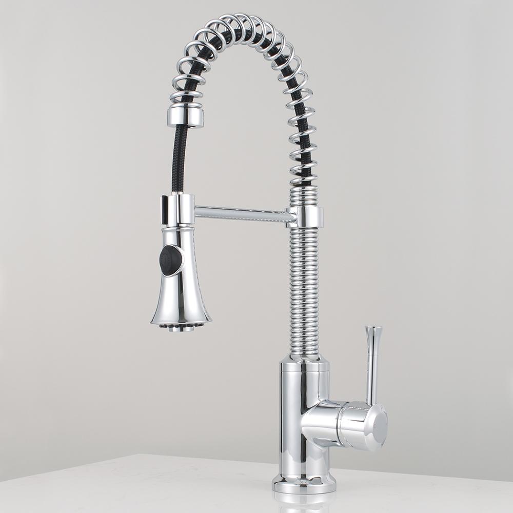 Claremont Pull Down Kitchen Faucet With Spring Spout Magnus Home Products