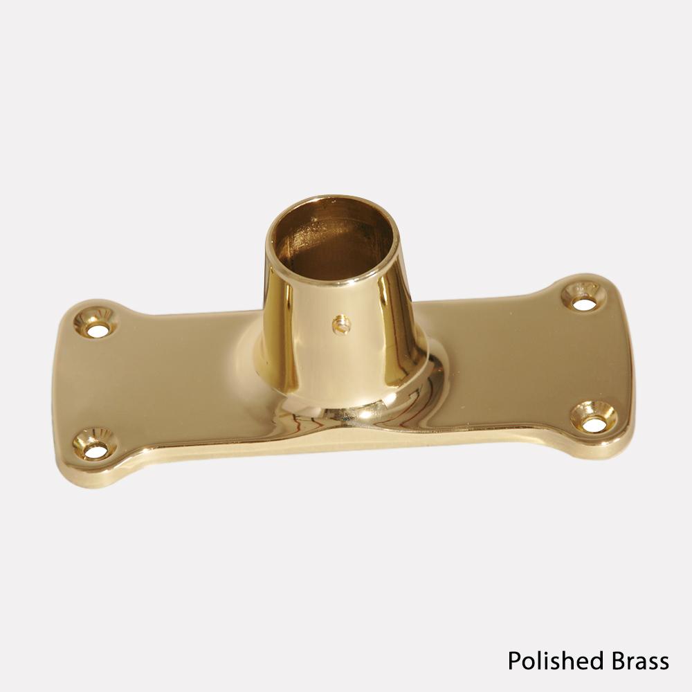 48 Shower Rod - Royale - Polished Brass