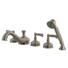 Corysville Roman Tub Faucet with Hand Shower